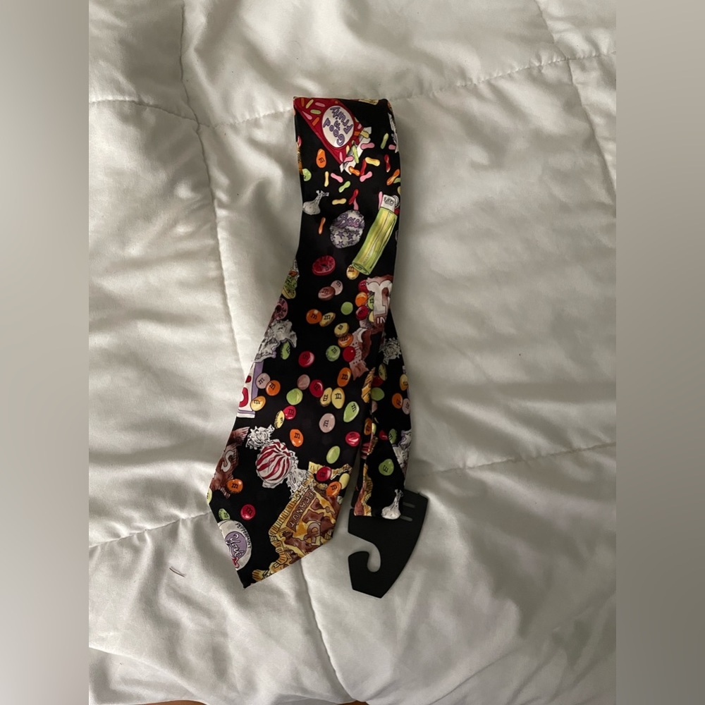 Vintage 1990 Nicole Miller M&Ms Candy Tie